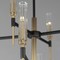 Maxim Lighting Flambeau 12-Light 2-Tier LED Chandelier 16129CLBKAB - alternate 4